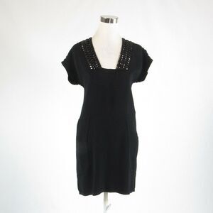 Lerario Beatriz black sheath dress 2